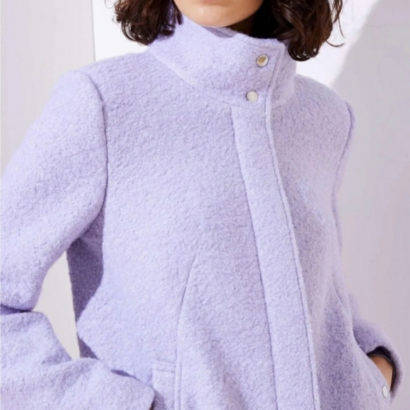 New Loft Plus Size Wool Coat - Picture 5 of 16